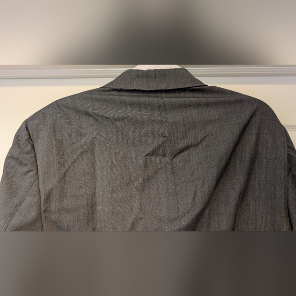Hickey Freeman Men's Gray Pinstripe Suit Coat Size 44R 100% Wool - Picture 10 of 16